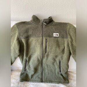 North Face Green Fleece Jacket (Men’s Large)